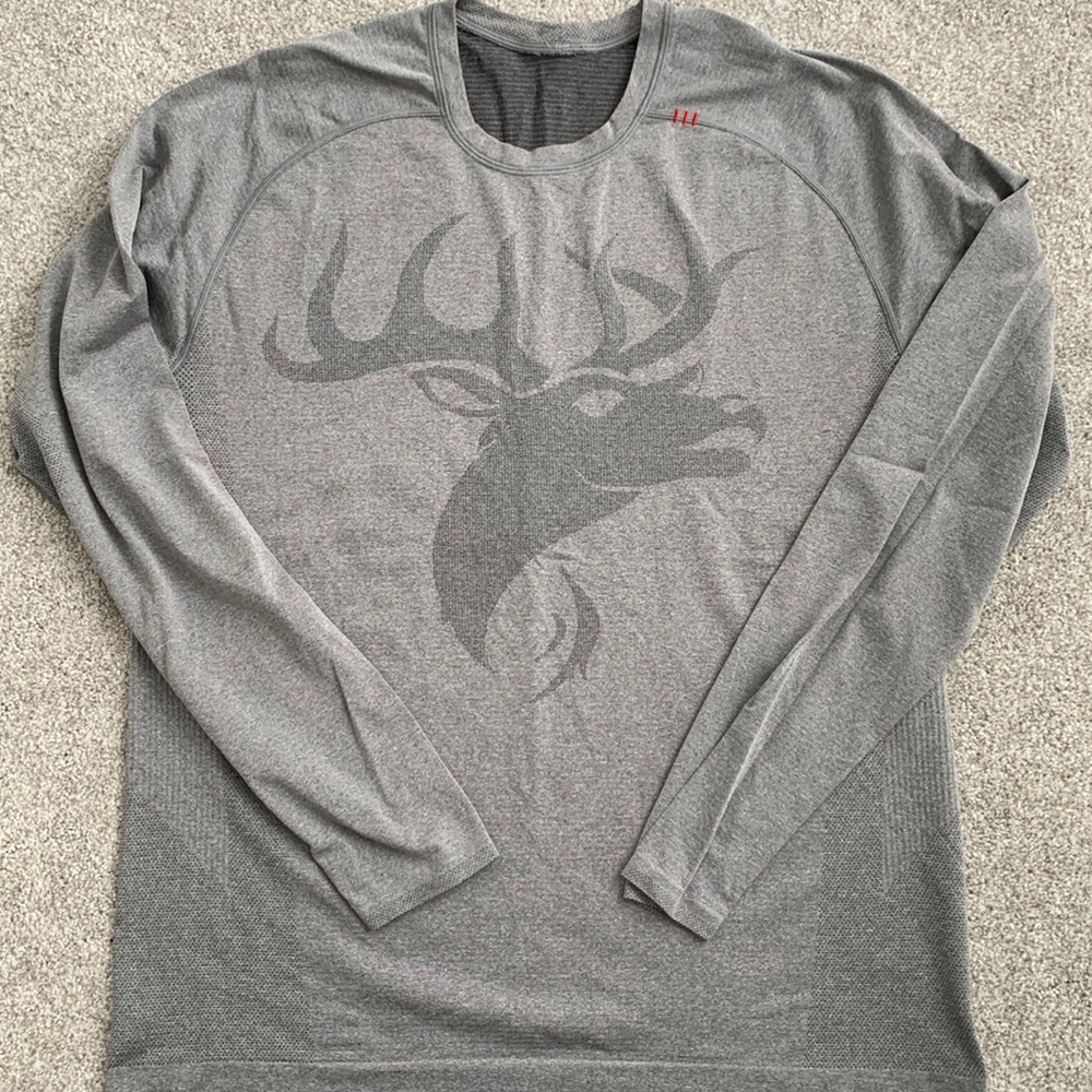 LuluLemon Metal Vent Tech Long Sleeve Stag Shirt Limited Edition